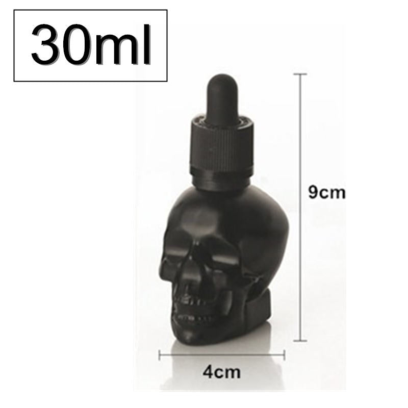 Skull bottle dropper for cocktails. All Glass