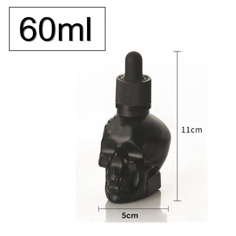 Skull bottle dropper for cocktails. All Glass