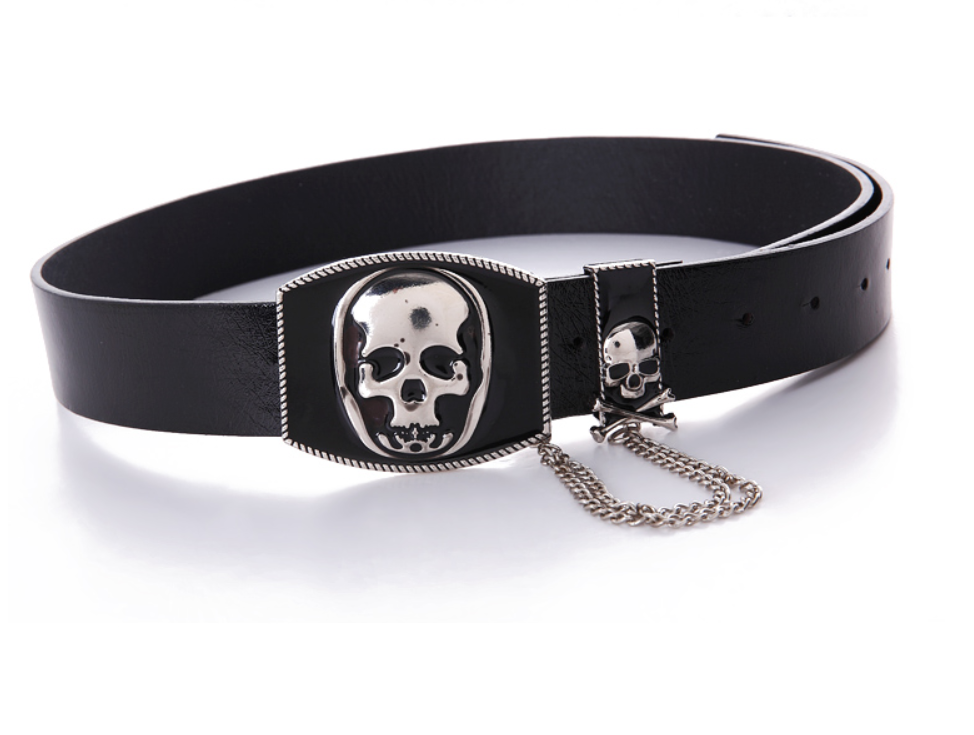 Punk Fashion Skull Ladies Belt