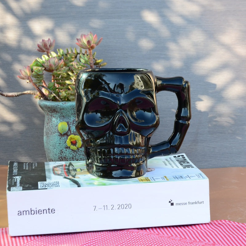 Creative Skull Stereo Ceramic Mug Halloween