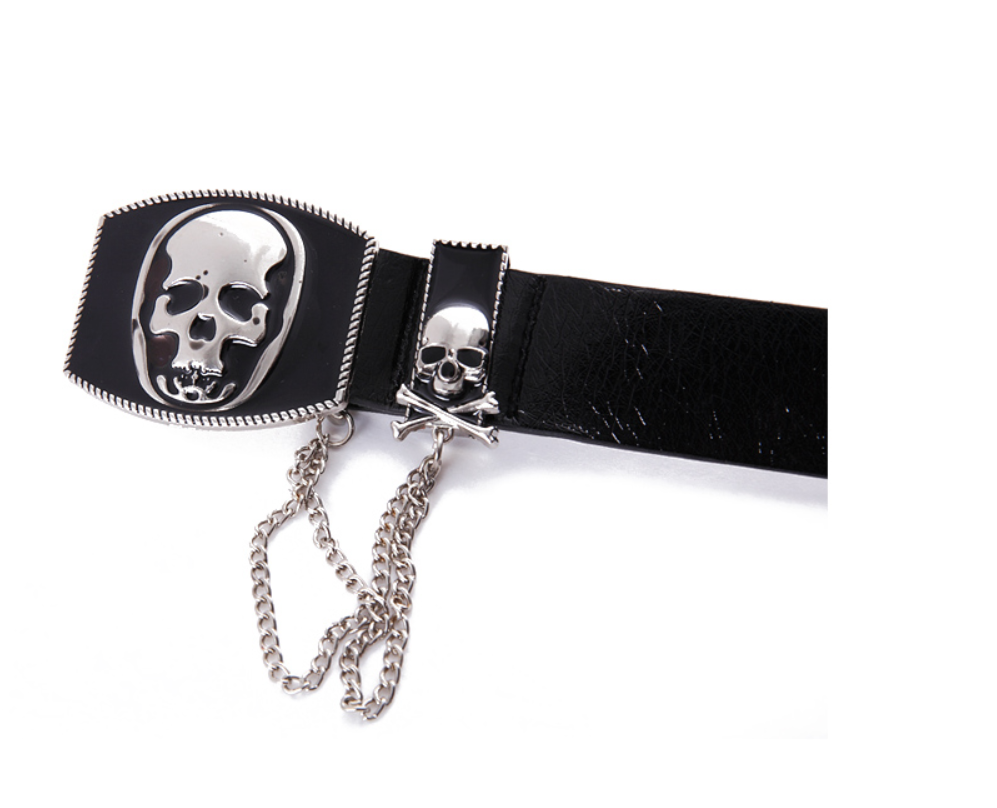 Punk Fashion Skull Ladies Belt