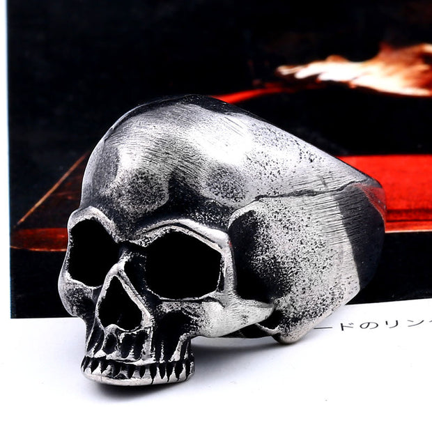 Creative Punk Skull Titanium Steel Ring