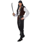 Men's Cosplay Halloween Pirates Of The Caribbean Costume