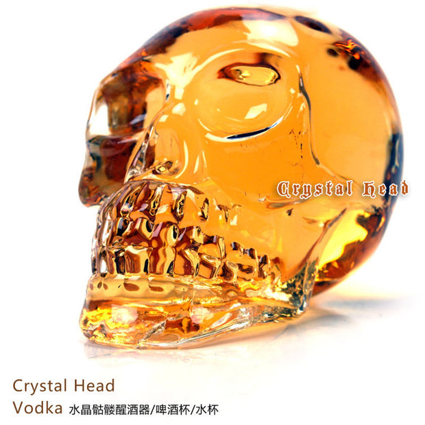 Skull Wine or Vodka Creative Glass Bottle Single Decanter or sets 350ML 550ML 1000ML