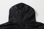 Loose Anti-Social "Goth Gang", Ladies Skull Hoodie