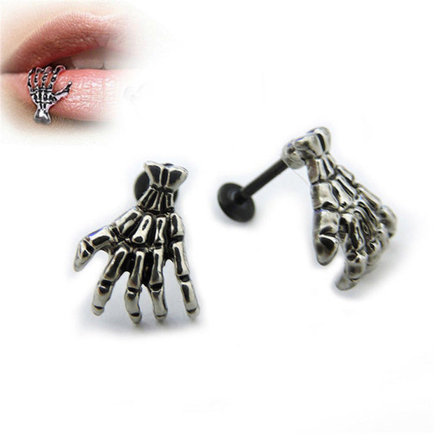Skeleton hand bone Earrings