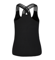 Skull Vest Design Digitally Printed with Comfortable Cross Halter Top