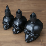 Skull bottle dropper for cocktails. All Glass
