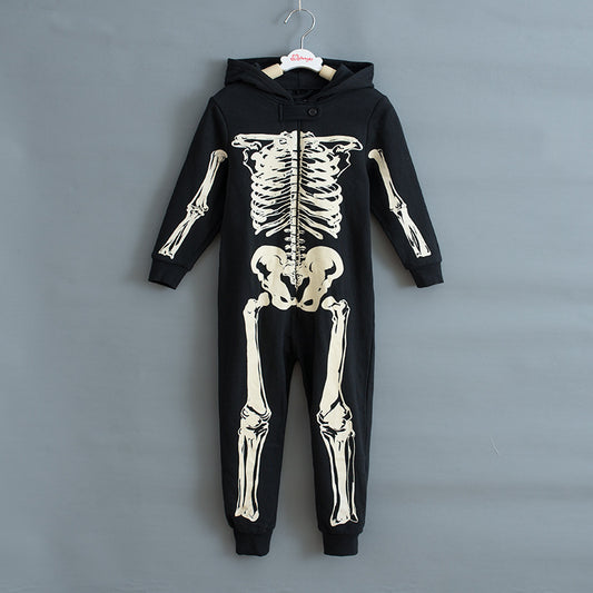 Halloween or Anytime Skeleton frame children's clothing