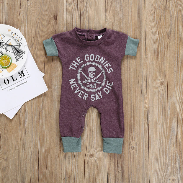 Pirate Skull Baby Jumpsuit