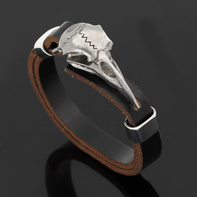 Viking Bracelet Pirate Crow Skull Bracelet