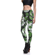 Ladies Skull Digital Print Leggings *7 colors