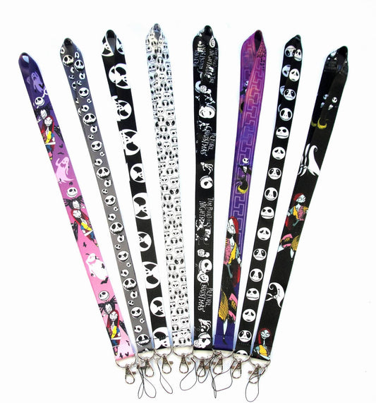 Nightmare Before Christmas Cartoon Lanyard