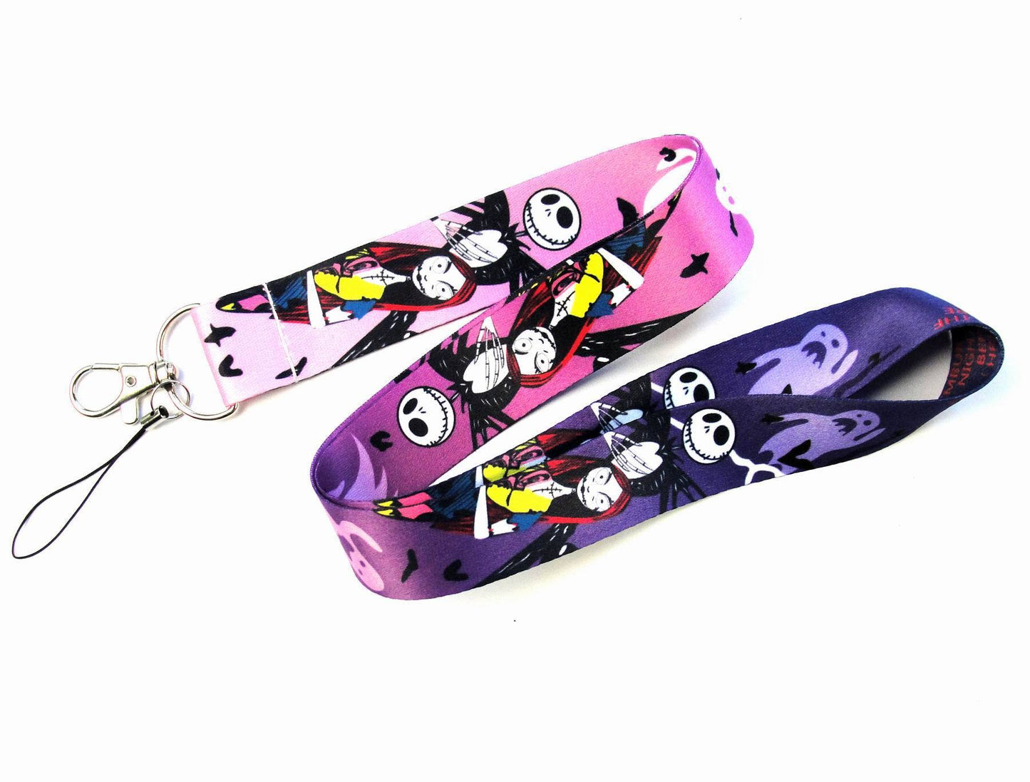 Nightmare Before Christmas Cartoon Lanyard