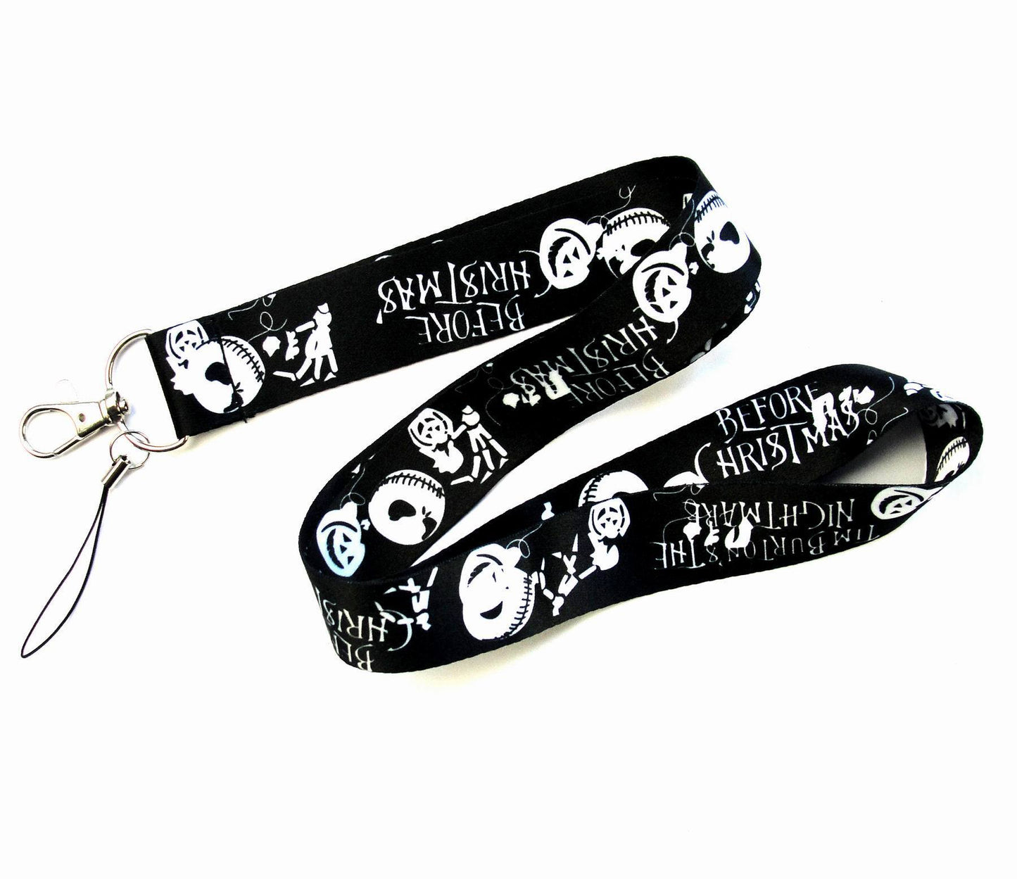 Nightmare Before Christmas Cartoon Lanyard