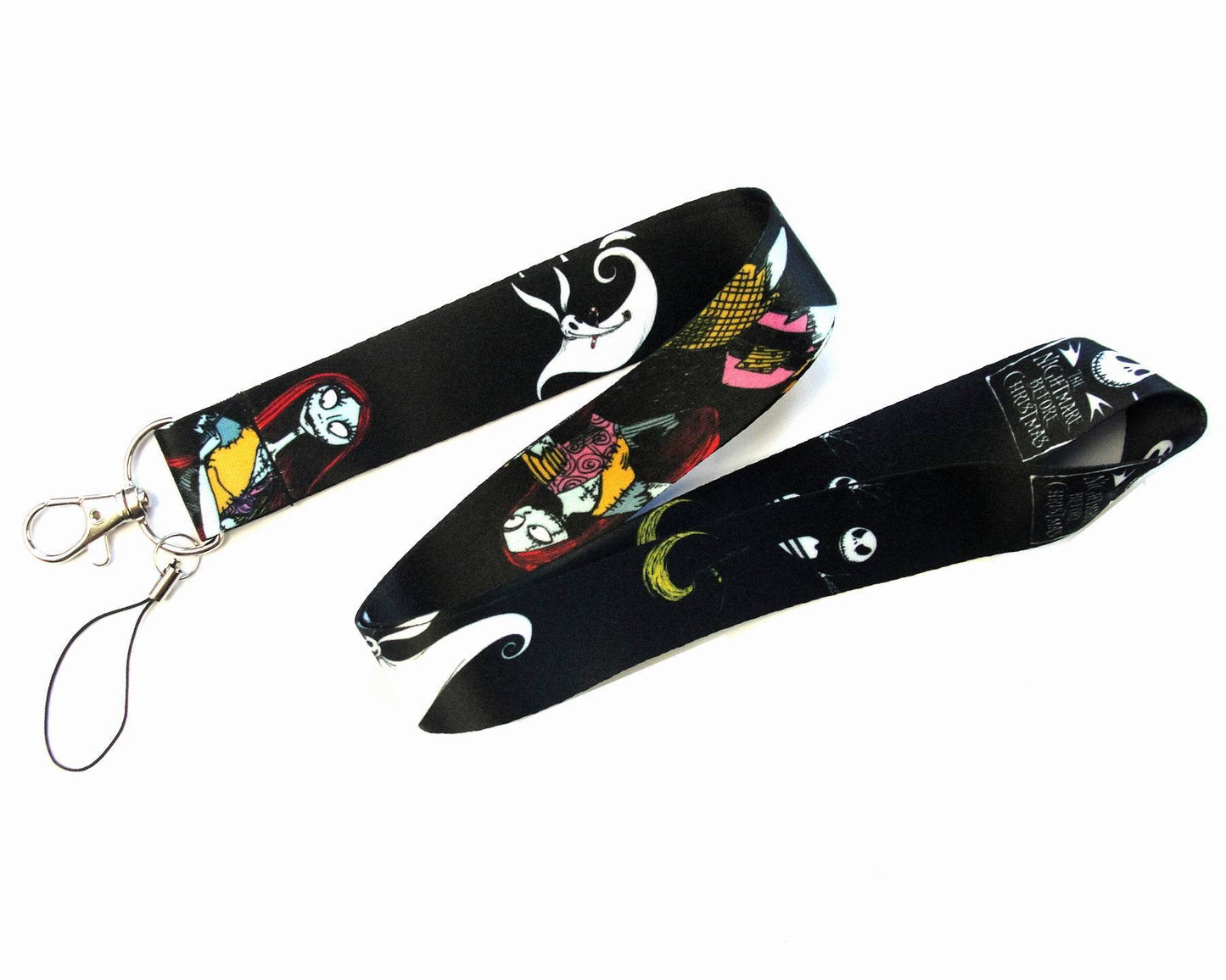 Nightmare Before Christmas Cartoon Lanyard