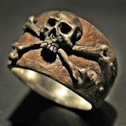 Nostalgic Skull Personality Men's Ring