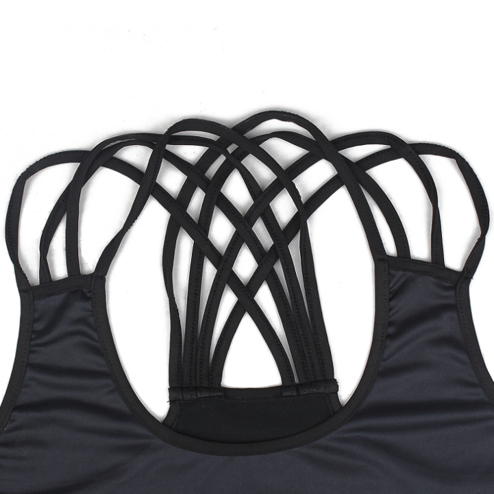 Skull Vest Design Digitally Printed with Comfortable Cross Halter Top