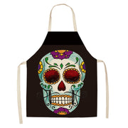 Creative Cotton And Linen Skull Series Apron *26 styles