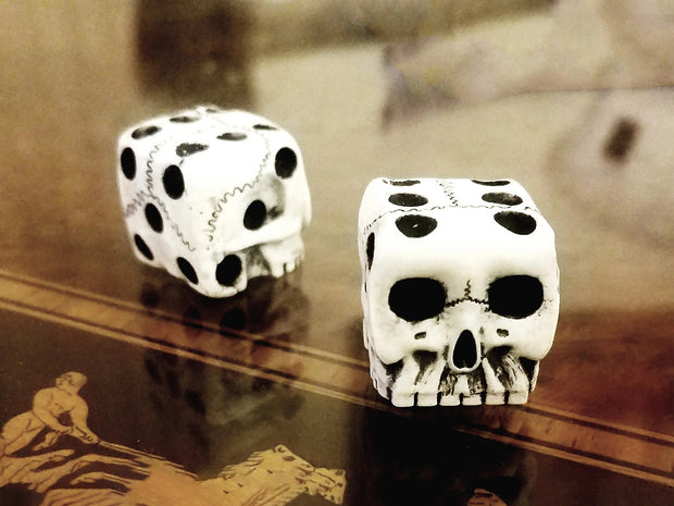 White Skull Game Novel & Leisure Dice