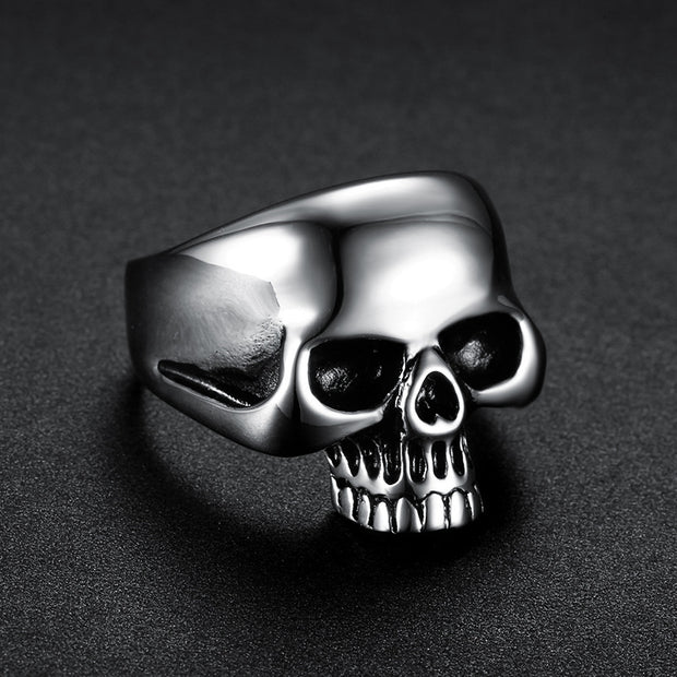 Jawless Skull Ring