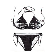 Quick selling, 3D Printed Skeleton finger bikini, Beach Ready Mini Swimsuit