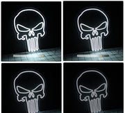 *2 Skull Styles, an LED Neon Red Flaming Eyes & a Creative White Light Molded Atmosphere Decoration