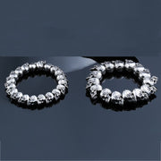 All-match Skull Steel Warrior Punk Bracelet