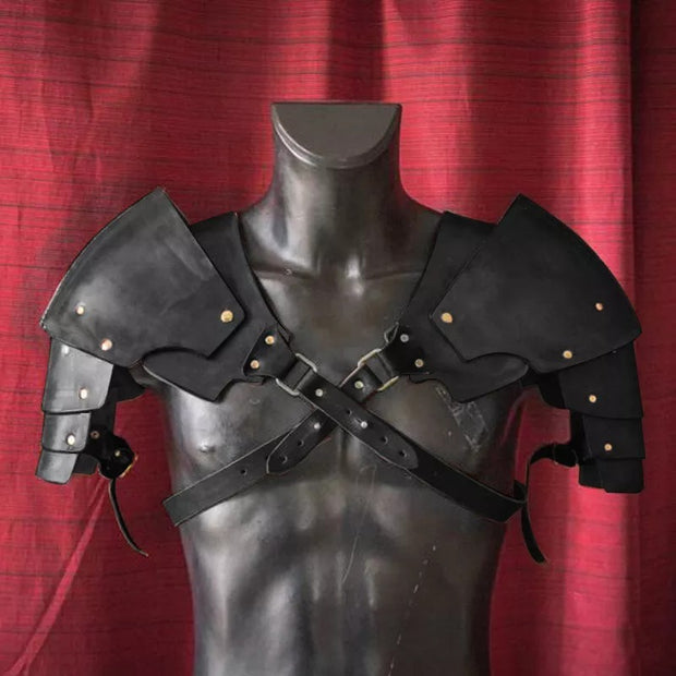 Medieval Nordic Knight Cosplay Armor Shoulder Pad