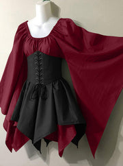 Long Sleeve Women's Renaissance Dress Costume