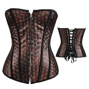 Skull Head Sexy Court Corset Top