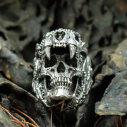 European And American Skull Retro Head-Dress Skull