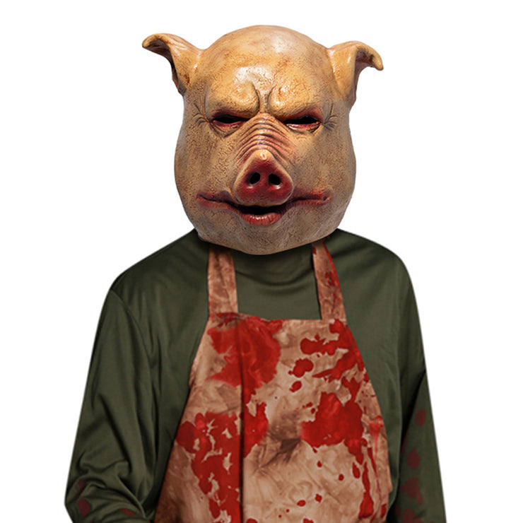 Masquerade pig head mask