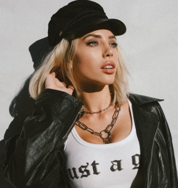 JUST A GIRL CROPPED TOP