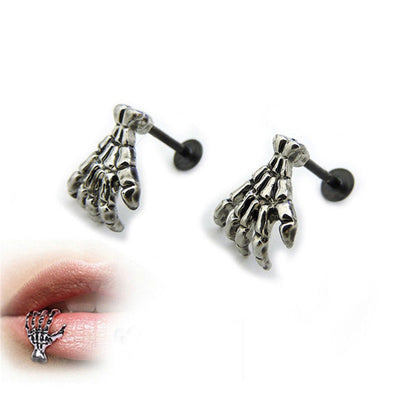 Skeleton hand bone Earrings