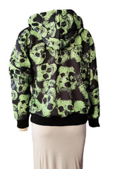 Digitally Printed Skull Sweater/Hoodie for Women