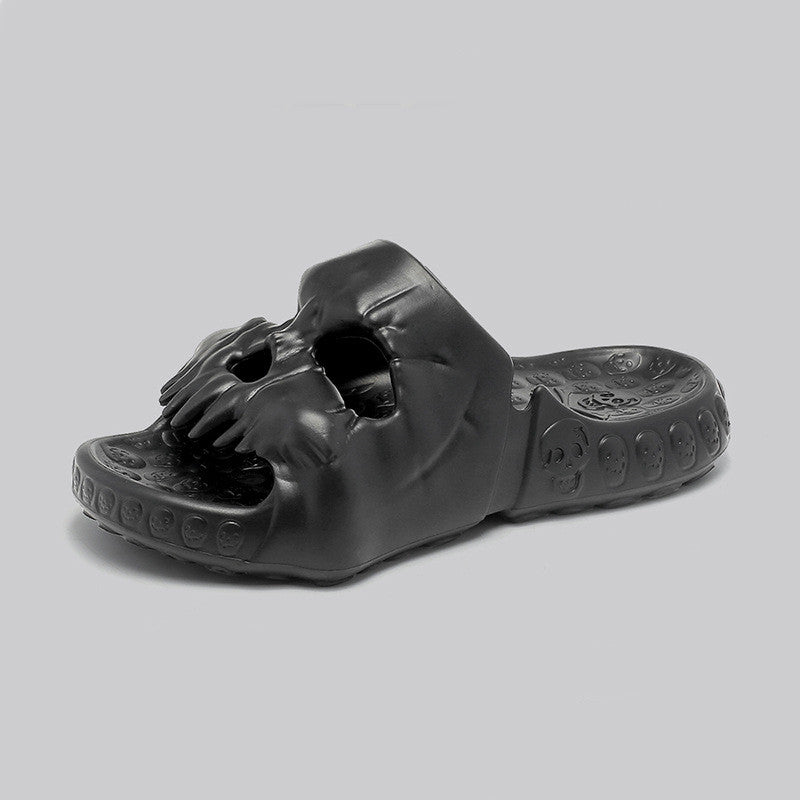 Men sizes Fashion Indoor And Outdoor Wear Skull Sandals