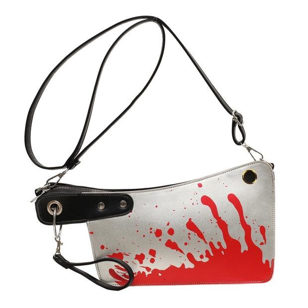 Unique Kitchen Knife "Clever" Handbag Crossbody Bag