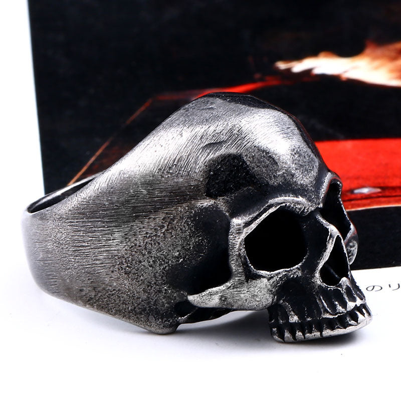 Creative Punk Skull Titanium Steel Ring