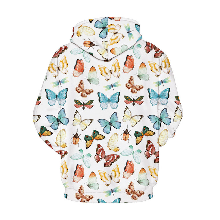 Men's sizes Unisex Hooded Skull Printed Loose Sports Hoodie " Chavita & Rose"