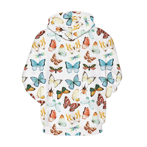Men's sizes Unisex Hooded Skull Printed Loose Sports Hoodie " Chavita & Rose"