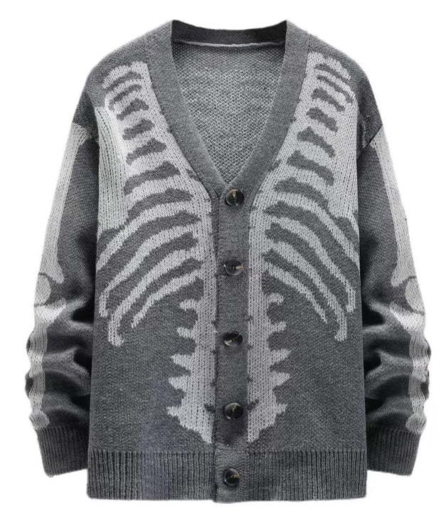 Autumn And Winter Sweater Coat Jacquard Halloween Knitted Cardigan *6 styles