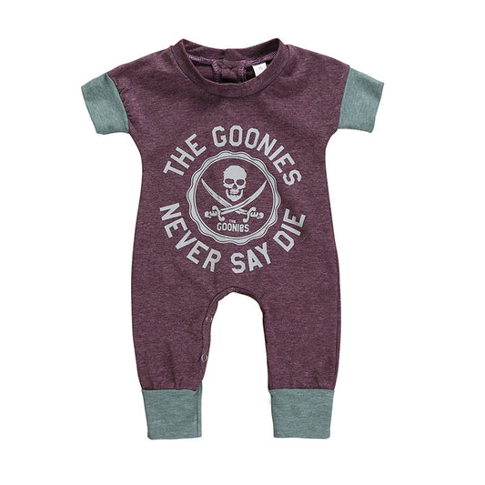 Pirate Skull Baby Jumpsuit
