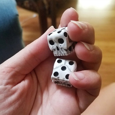 White Skull Game Novel & Leisure Dice