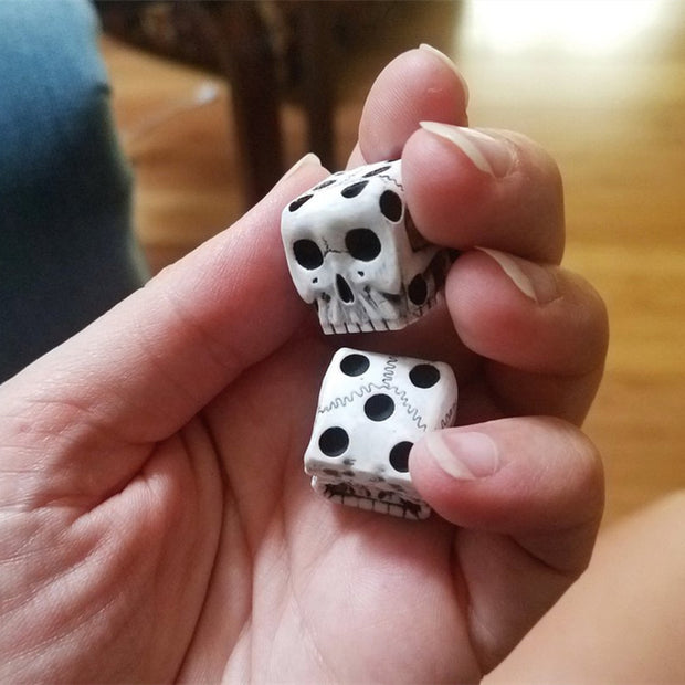 White Skull Game Novel & Leisure Dice