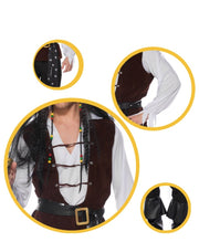 Men's Cosplay Halloween Pirates Of The Caribbean Costume
