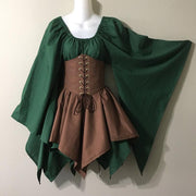 Long Sleeve Women's Renaissance Dress Costume