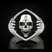 T.S.L. Retro Punk Skull Men's Ring