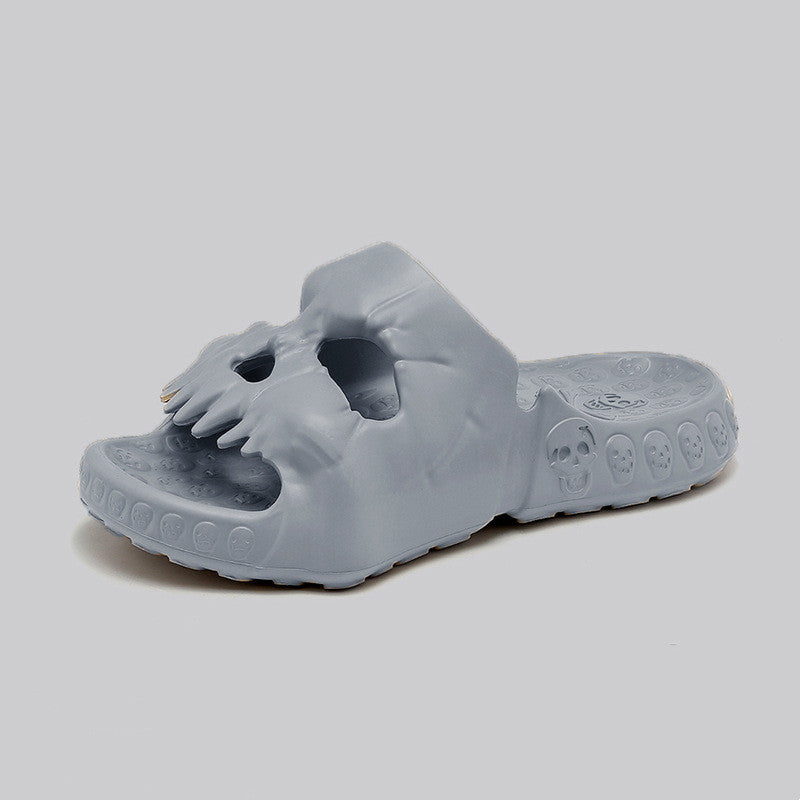 Men sizes Fashion Indoor And Outdoor Wear Skull Sandals