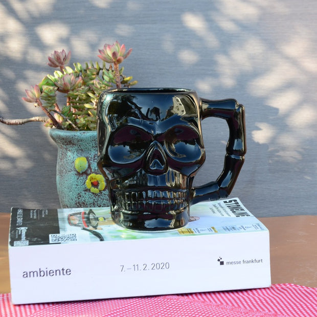 Creative Skull Stereo Ceramic Mug Halloween